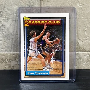 1992-93 Topps - John Stockton #223 - Foto 1 di 3