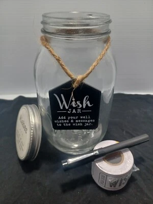 Tarro de deseos de boda Foto 1 de 4