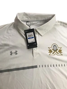 Under Armour UA Title Polo Men’s Short Sleeve Shirt White 1370359-100 Size XL - Picture 1 of 6