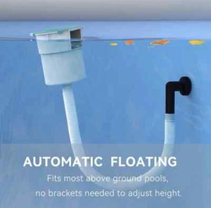 Valdorena Surface Float Skimmer 2025 Upgrade Turquoise Above Ground Pool - Picture 1 of 9