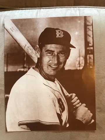 TED WILLIAMS RETRO Poster BOSTON RED SOX 14x11 Poster Nice Cover