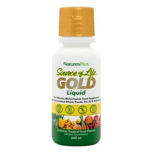 Natures Plus Source of Life Gold Liquid, 8 Fl oz - Picture 1 of 1