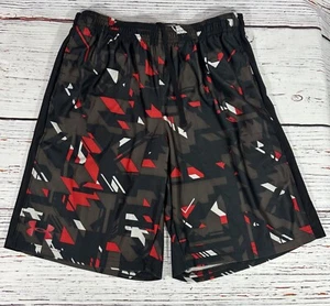 Under Armour Boys Shorts Youth XL Loose Athletic Sports Basketball Gym Print - Picture 1 of 10