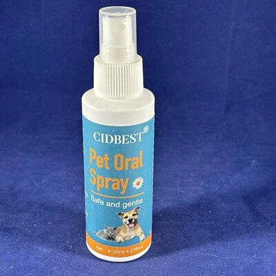 Cidbest Complete Oral Care Dental Spray for Pets Dogs Cats Safe & Gentle 4.23 oz - Image 1 of 2