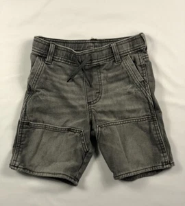 Boys Wrangler Shorts Size XS (4/5) Gray Relaxed Fit Jean Shorts Skater Shorts - Picture 1 of 3