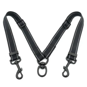 Dual Dog Harness Elastic Rope Harnesses- 360 Degrees for Walking - Picture 1 of 8