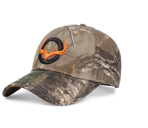 Embroidered Camouflage Cap Hat Size Large New Hunting Camo Realtree - Picture 1 of 4