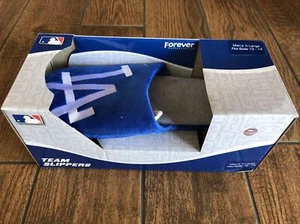Los Angeles Dodgers Team Color big Logo Slippers Mens Size X Large 13-14 - Picture 1 of 8