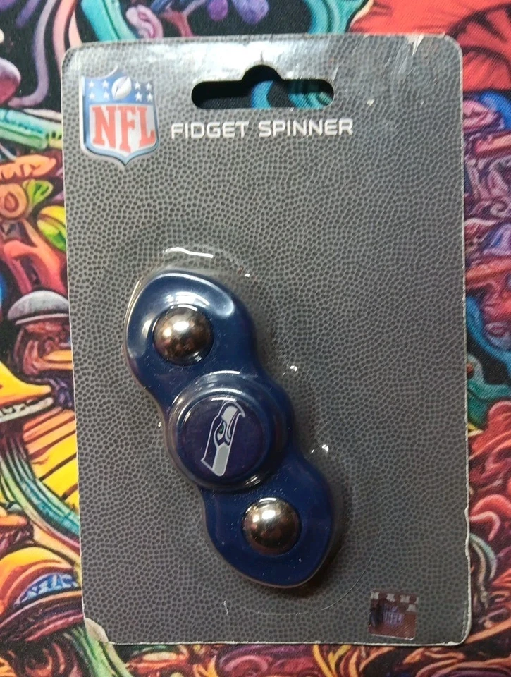 Seattle Seahawks 2 Prong Fidget Spinner