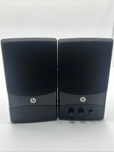 HP Multimedia Speakers GL313AA  USB Powered UC-236 Computer Desktop Laptop - Picture 1 of 11