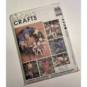 McCalls 7774 Vintage 1995 Hearts Desire Angel Christmas Sewing Pattern Complete - Picture 1 of 3