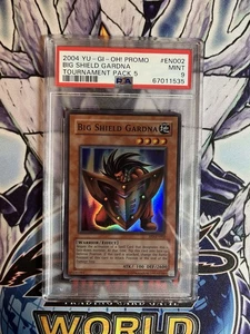 Yu-Gi-Oh! Big Shield Gardna TP5-EN002 súper raro PSA 9 M - Imagen 1 de 2