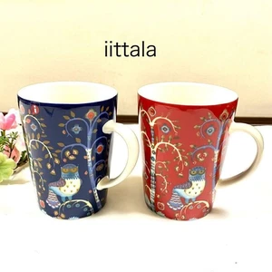 IITTALA Taika 400ml Becher Set Red Navy - Bild 1 von 10
