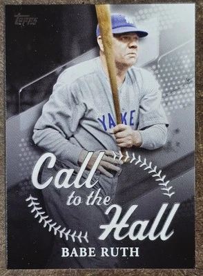 Babe Ruth 2025 Topps Baseball Call to the Hall New York Yankees #CTH-14 - Image 1 of 2