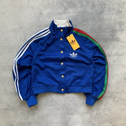 ADIDAS x GUCCI TRACK JACKET BLU DONNA TAGLIA M