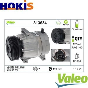 COMPRESSOR AIR CONDITIONING 813634 FOR RENAULT LAGUNA/II/Grandtour VEL/SATIS - Picture 1 of 7