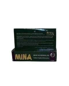 Mina Brow Nourishing Oil 10ml – Natural Growth Serum for Fuller, Thicker Brows - Picture 1 of 7