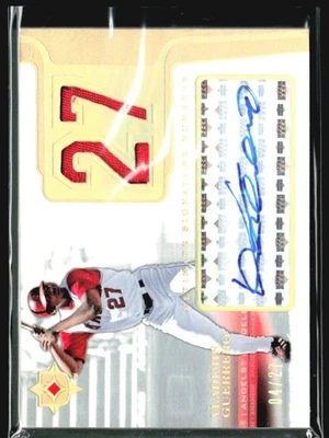 2004 Ultimate Vladimir Guerrero Signature Numbers Patch Auto /27 #SNP-VG - Image 1 of 2