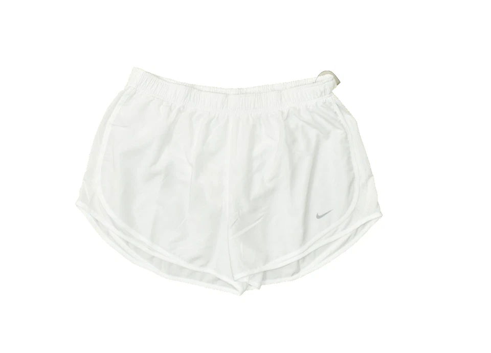 Nike Women's Tempo Classic Fit Running Shorts Cd4 White XL