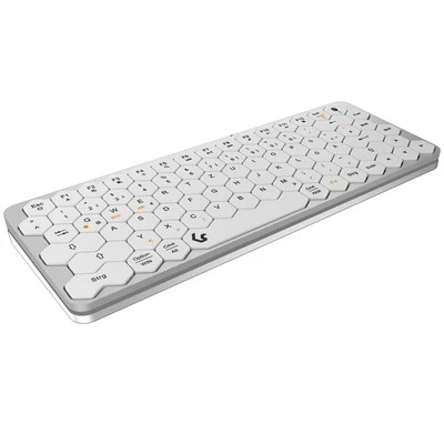 KeySonic KSK-5020BT-S Mini Tastatur mit wabenförmigen Tasten - Bild 1 von 2