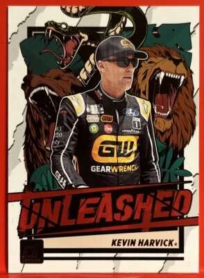 Kevin Harvick 2023 Panini Donruss Racing Unleashed Card #U9 NASCAR - Image 1 of 2