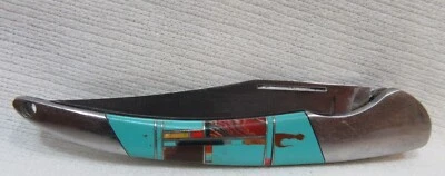 Navaja de bolsillo plegable vintage Meyerco FILEFISH Foto 1 de 4