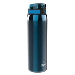 1 Liter Auslaufsichere Sport Trinkflasche, Edelstahl, Blau, 1L - Bild 1 von 1