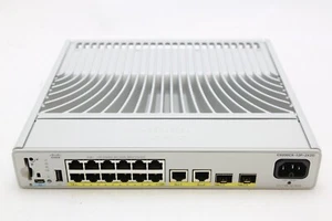 Cisco Catalyst C9200CX-12P-2X2G-A Compact 12 Port PoE+ Switch with 2x 10G SFP+ - Picture 1 of 3