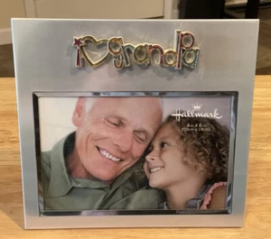 Hallmark “I Love Grandpa” Photo Frame 4x6” NEW - Picture 1 of 2