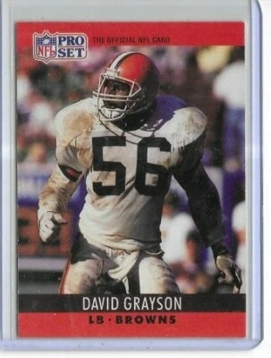 1990 Pro Set Football #471 Raymond Clayborn Cleveland Browns - Image 1 of 2