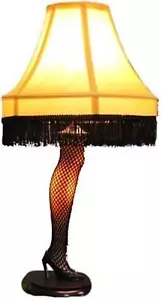 A Christmas Story Leg Lamp 20 Inch Real Working Light Xmas Movie New - Picture 1 of 12