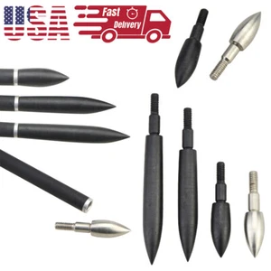 12 Stück Pfeilspitzen 100-350gr Bogenschießen Schraube Broadhead Zielpunkte Bogen Jagd - Bild 1 von 14