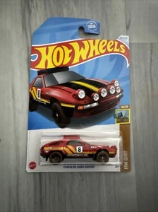 🔥2024 Hot Wheels Porsche 928S Safari Red Treasure Hunt - FREE BONPRO SHELF 👈🏻 - Picture 1 of 5