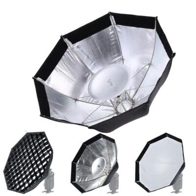 Godox AD-S7 18" Folding Honeycomb Grid Octagonal Softbox For AD200 AD200Pro - Image 1 of 4