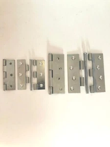 Light LOOSE PIN Steel Butt Door Hinges 1840 Zinc Plated Steel -3"/4" - Picture 1 of 3