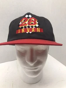 Vintage Ernie Irvan Hat Cap #28 Texaco Racing Havoline SnapBack Checkered Flag - Picture 1 of 8