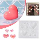 Multi-size Heart-shaped Collection Silicone Ilicone Shape Resin B2G9 Mix M M9T3