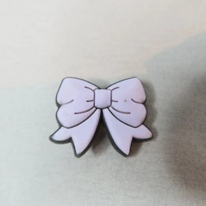 JIBBITZ Purple Bow for Crocs Shoe Charm Authentic Genuine - Picture 1 of 5