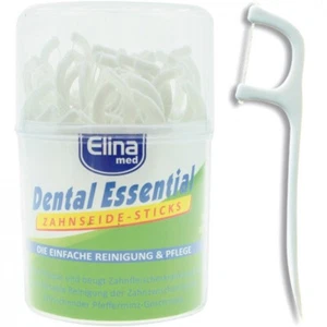 50X Brossettes de Soin pour Dents Nettoyage Interdentaire avec Fil Dentaire Soie - Imagen 1 de 2