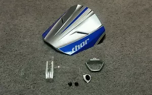 Thor Force 2 S10 Motocross Helmet Visor Peak 0132-0462 - Foto 1 di 2