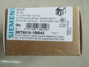 1 pieza Contactor Siemens 3RT6016-1BB42 24 V envío acelerado - Imagen 1 de 3