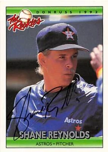 Shane Reynolds autographed baseball card (Astros) 1992 Donruss The Rookies #102 - Picture 1 of 1