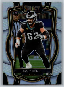 Jason Kelce 2022 Panini Select Silver Prizm #220 Philadelphia Eagles - Picture 1 of 2