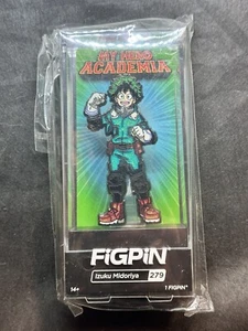 FiGPiN My Hero Academia Izuku Midoriya "Deku" Glitter Variant (#279) LE 1000 - Picture 1 of 1