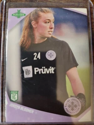 2022 Parkside NWSL Jordyn Bloomer Rookie RC #134 Racing Louisville - Image 1 of 2
