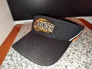 Elk Mound Mounders High School Visor Cap Hat. Elk Mound Wisconsin Football Visor - Picture 1 of 7