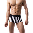 Men's Sexy Underwear Bikini Underpants Boxer Cotton Shorts Striped Briefs Trunks
