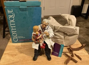 2000 Possible Dreams Clothique “The Good Doctor” Pediatrician 9” Figurine READ - Picture 1 of 3