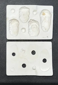 Cricket Ceramic Slip Casting Mold 0-26 Santa Faces - Picture 1 of 6