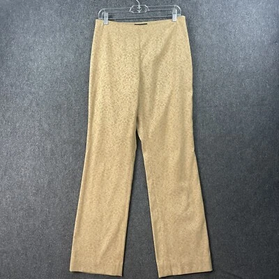 Vestido Harold's Pantalones Para Mujer 8 Beige Pierna Recta Estampado Jacquard Foto 1 de 4